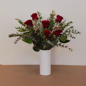 Valentine’s Day Half-Dozen Roses
